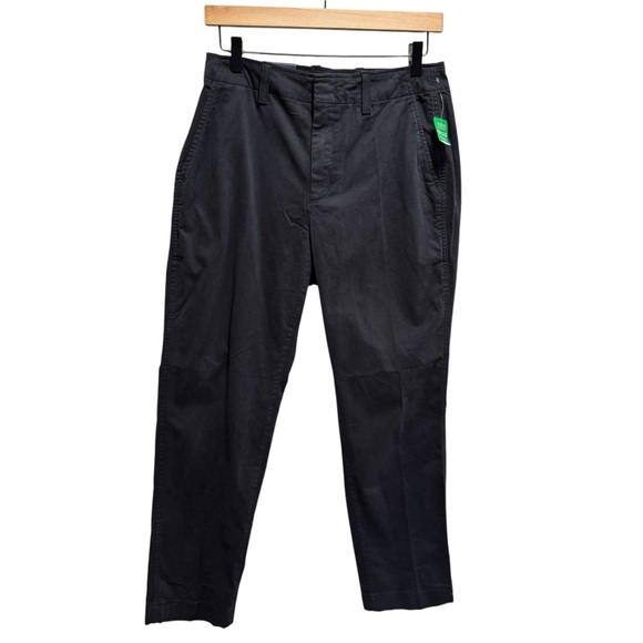 GAP Mid Rise Downtown Khakis Black Size 8 NWT Brand New - Picture 3 of 14